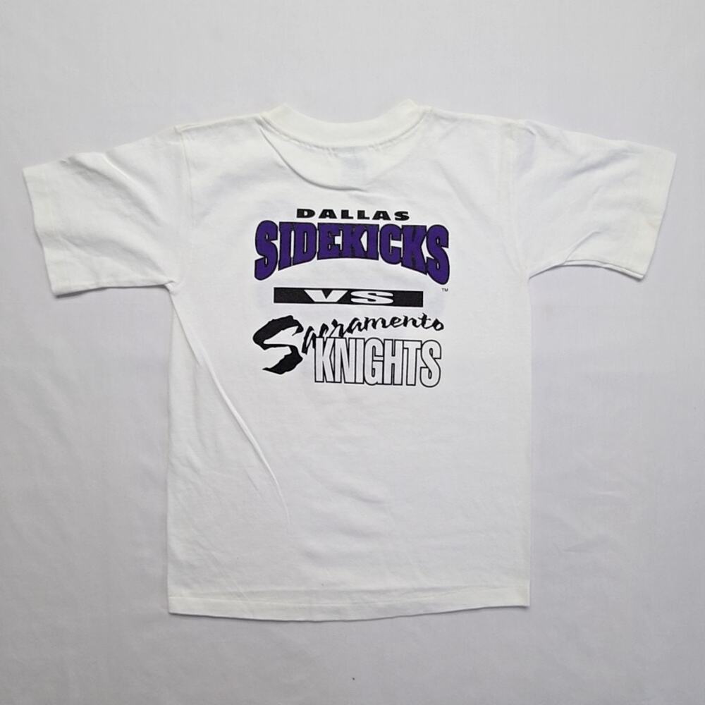Vintage Soccer Championship Shirt Anvil White Graphic Youth M 1998 PSA Tee